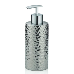 Δοχείο Κρεμοσάπουνου Sterling 23782K Φ6,5x18cm 300ml Silver Kela Κεραμικό