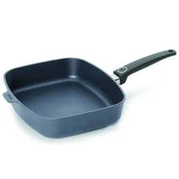 Τηγάνι Αντικολλητικό Με Καπάκι Diamond Lite 629DPSL 30x26cm Clear-Black Woll 30cm Αλουμίνιο
