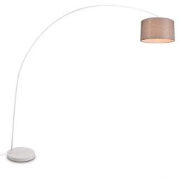 Φωτιστικό Δαπέδου Mansur 419200131 200x45x210cm 1xE27 60W White-Grey Trio Lighting