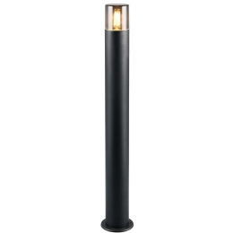 Φωτιστικό Δαπέδου Hoosic 424060132 Φ12x80cm 1xE27 28W Black Trio Lighting