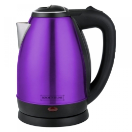 Βραστήρας Ηλεκτρικός RL-SSK-PUR 1,7lt 1500W Purple Royalty Line Ανοξείδωτο Ατσάλι