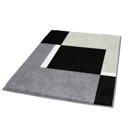 Πατάκι Μπάνιου Dakota 4598 Platinum Grey Kleine Wolke 55Χ65 Acrylic