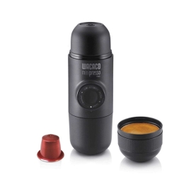 Φορητή Μηχανή Espresso Minipresso (Για Κάψουλες) 20.08.0756 17,5x7x6cm Black Wacaco