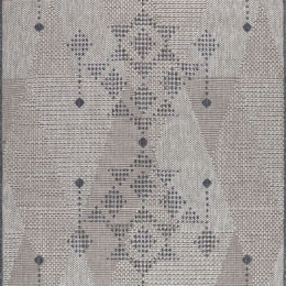 Χαλί Ψάθινο Magic 49090 Grey Fasilis 160X230cm