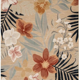 Χαλί Garden 65354N Beige-Rust New Plan 77X210cm
