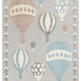 Χαλί Bubbles 680 Grey-Multi New Plan 160X230cm