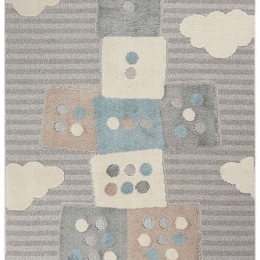 Χαλί Bubbles 960 Grey-Multi New Plan 160X230cm