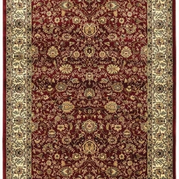 Χαλί Persia 1533 Burgundy Με Κρόσσι New Plan 160X230cm