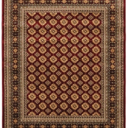 Χαλί Persia 7838 Burgundy Με Κρόσσι New Plan 133X190cm