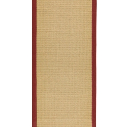 Χαλί Sisal Linen-Red Asiatic London 68X240cm