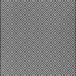 Χαλί Patio 12 Diamond Mono Black-White Asiatic London 80X150cm