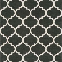 Χαλί Albany Ogee Charcoal Asiatic London 80X150cm