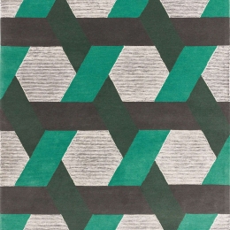 Χαλί Camden Green Asiatic London 160X230cm