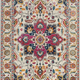 Χαλί Nova Persian NV24 White-Multi Asiatic London 120X170cm