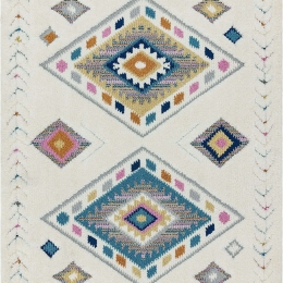 Χαλί Ariana AR09 Rhombus Ivory-Multi Asiatic London 160X230cm