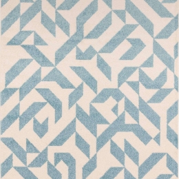 Χαλί Muse MU03 Shapes Blue Asiatic London 80X150cm