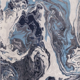 Χαλί Aurora AU18 Ocean Blue-Silver Asiatic London 200X290cm