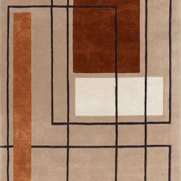 Χαλί Reef Outline RF20 Terracotta Asiatic London 160X230cm