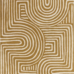 Χαλί Reef Curve RF28 Ochre Asiatic London 200X290cm