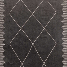 Χαλί Mason Diamond Black Asiatic London 200X290cm