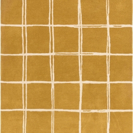 Χαλί Albany Grid Gold Asiatic London 120X170cm