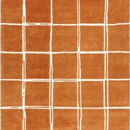 Χαλί Albany Grid Rust Asiatic London 200X290cm