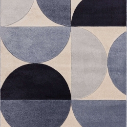 Χαλί Sketch SK14 Curve Blue Asiatic London 80X150cm