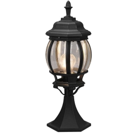 Φωτιστικό Δαπέδου Elvo 506960132 17x17x49cm 1xE27 60W Black Trio Lighting