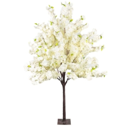Τεχνητό Δέντρο Ανθισμένο 04-00-22014 180cm Brown-Champagne Συνθετικό Υλικό