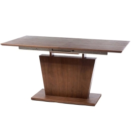 Τραπέζι Επεκτεινόμενο Tabsef 709-3205 160x90x77cm Brown Mdf