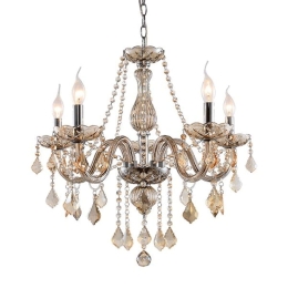 Φωτιστικό Οροφής - Πολυέλαιος Luna 023-3024 60x60x60cm Champagne Artekko