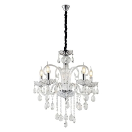 Φωτιστικό Οροφής - Πολυέλαιος Nouli 023-3030 60x60x60cm Clear Artekko
