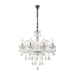 Φωτιστικό Οροφής - Πολυέλαιος Nouli 023-3031 70x70x70cm Clear Artekko