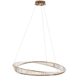 Φωτιστικό Οροφής Iron 023-3371 82x82x20cm Led 9W 3000K Gold Artekko
