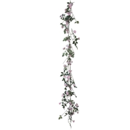 Τεχνητή Γιρλάντα 00-00-23322-2 180cm Pink-Green Marhome Συνθετικό Υλικό