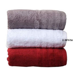 Πετσέτα Spa 2 White Anna Riska Προσώπου 50x100cm 100% Βαμβάκι