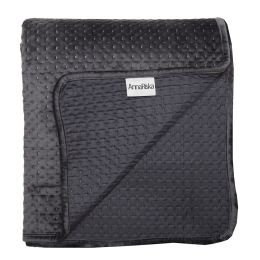 Κουβερλί Verona Velvet Black Anna Riska Ημίδιπλο 160x220cm Microfiber-Polyester