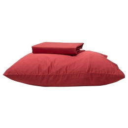 Κουβερλί Fashion 1 Deep Red Anna Riska Ημίδιπλο 160x240cm 100% Βαμβακοσατέν