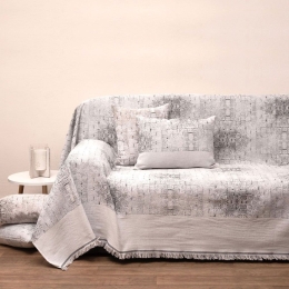 Ριχτάρι 1535 Grey Anna Riska Τετραθέσιο 180x320cm Jacquard
