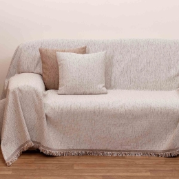 Ριχτάρι 2100 Εκρού Viopros Πολυθρόνα 180x180cm Chenille