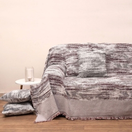 Ριχτάρι 3022 Bordo Viopros Πολυθρόνα 180x180cm 100% Βαμβάκι
