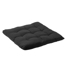 Μαξιλάρι Καρέκλας 583 26-Black Viopros 40Χ40 100% Βαμβάκι