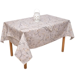 Τραπεζομάντηλο Αλέκιαστο Κάμι Linen Viopros 140X180 Βαμβάκι-Πολυέστερ