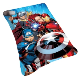 Κουβέρτα Βρεφική Fleece Avengers 12 Multi Viopros Κούνιας 100x150cm Πολυέστερ
