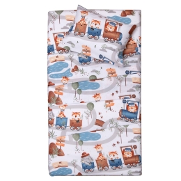 Κουβερλί Βρεφικό Άντον Viopros Κούνιας 120x160cm 100% Βαμβάκι