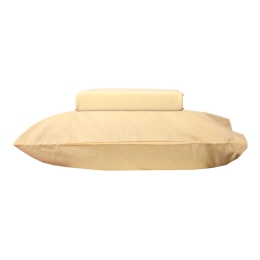 Σεντόνια Βρεφικά 950 (Σετ 3τμχ) Yellow Viopros Κούνιας 120x160cm 100% Βαμβάκι