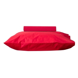 Σεντόνια Βρεφικά 950 (Σετ 3τμχ) Red Viopros Κούνιας 120x160cm 100% Βαμβάκι