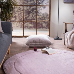 Χαλί Floor 12 Dusty Pink Teoran 160X160 Round
