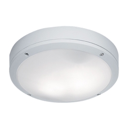Φωτιστικό Οροφής - Πλαφονιέρα Round Leros 4049201 White Viokef Αλουμίνιο