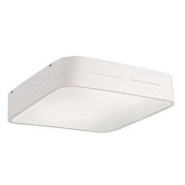 Φωτιστικό Οροφής - Πλαφονιέρα 380X380 Terry 4104300 White Viokef Αλουμίνιο,Γυαλί